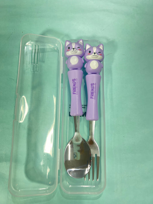 Stainless steel Kids cutlery set fork & spoon