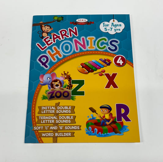 Learn Phonics For Ages 4 - 7 years (Sets of 4)