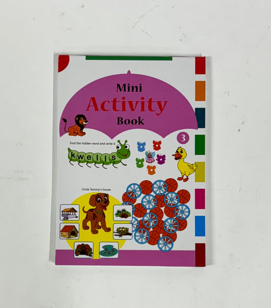 MINI ACTIVITY BOOKS LEVEL 1 - 8