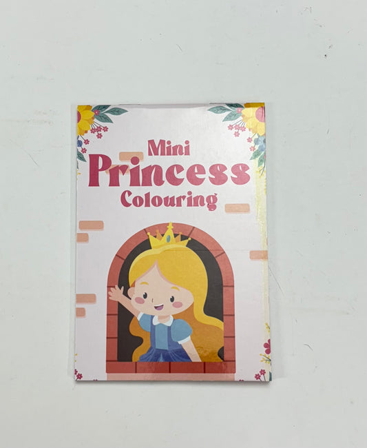 Mini Princess Colouring book