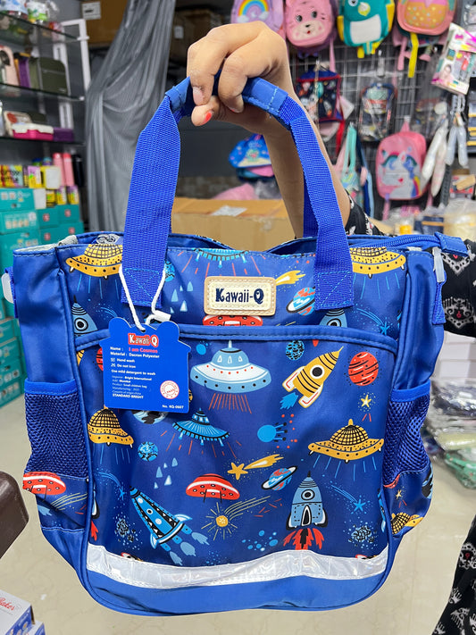 High Quality Shoulder/Tote Bag for Kids space theme