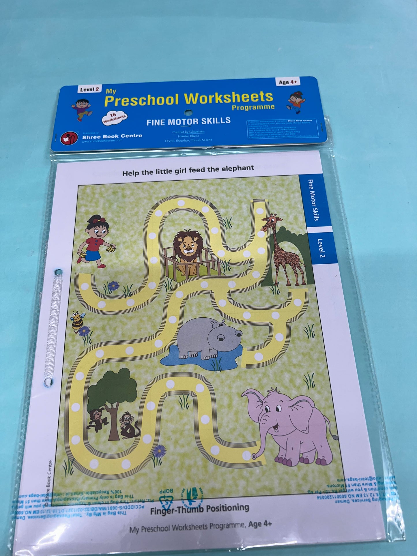 Preschool worksheets level 2(4+yrs)