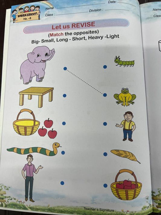 Easy practice everyday ( nursery-junior kg ) maths worksheets (48worksheets)