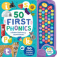 50 Button Photo Sound Book - First Phonics - A Listen and Learn Sound Book for Children Aged 3+ (Large First Words Sound Book)