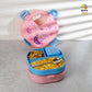 Space al 3 grid stainless steel lunch box with bowl