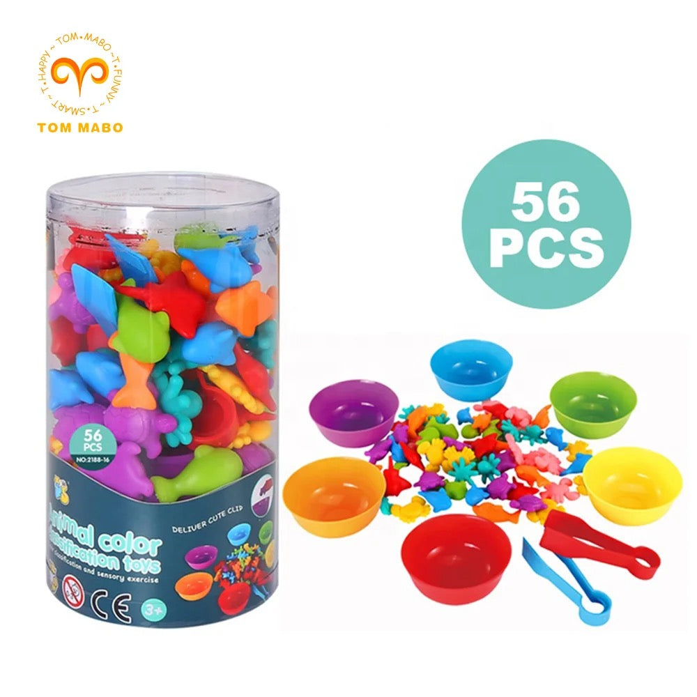 Montessori Counting & Sorting Game: Educational Toy for Kids