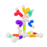 Flexible Magnetic tube block Set (36 Pcs)
