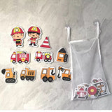 EVA bath stickers reusable