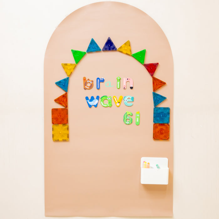 Magnetic  Playwall - Arch Magnetic Wall Decal for Kids( accessories not included)