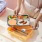 4 compartment 750ml Stainless Steel Lunch Box with 150ml Bowl