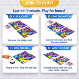 Pair Master Game - Shapes Matching Puzzle & Clothes Matching Toy for Kids