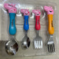 Peppa pig spoon & fork set of 4 pcs