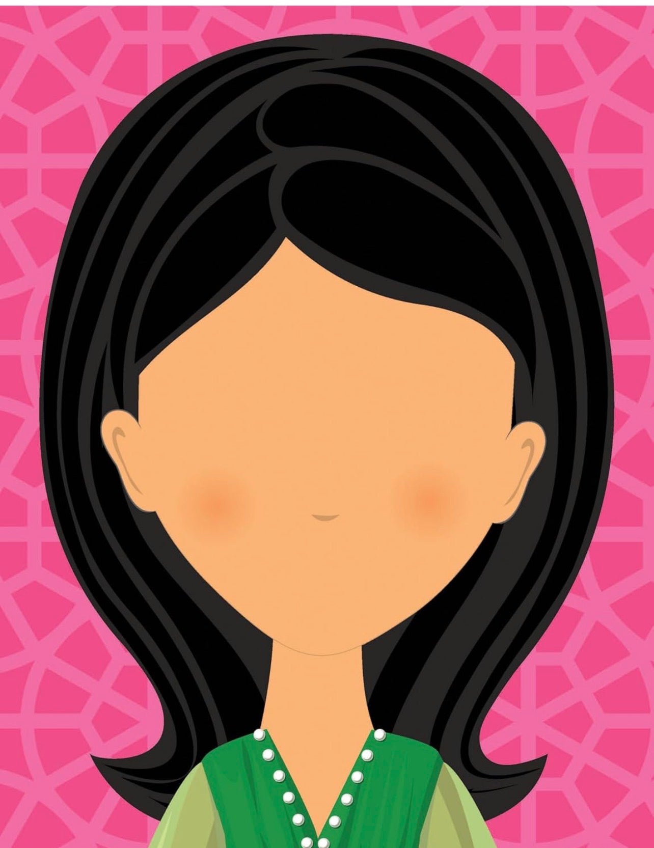 Princess Create a Face Sticker Book for Kids Ages 3-7