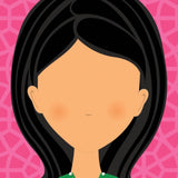 Princess Create a Face Sticker Book for Kids Ages 3-7