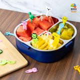 Cute Animals Food Picks Mini Cartoon Toothpick Fruit Forks for Bento Box Lunch Box Decorative