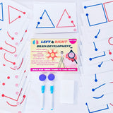🌈Left and Right Brain Development Cards: 🌈