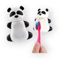 Flipper Fun Animal Penguin Toothbrush Cover , One Touch Open & Close ,Suction Cup Toothbrush Holder for Mirrors, Glass or Tiles ,Dust-proof Adorable Easy to Use