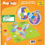 Mapology India with State and Capitals .25 pcs puzzles