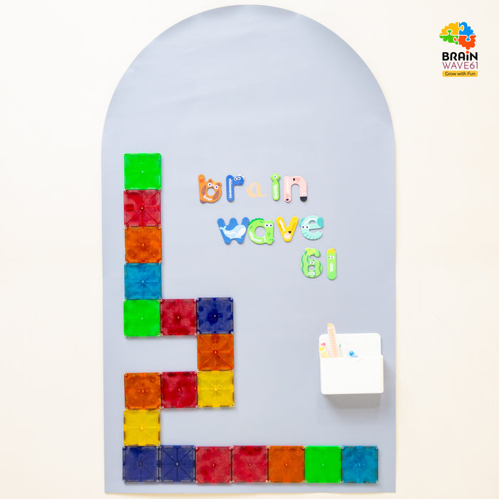 Magnetic  Playwall - Arch Magnetic Wall Decal for Kids( accessories not included)