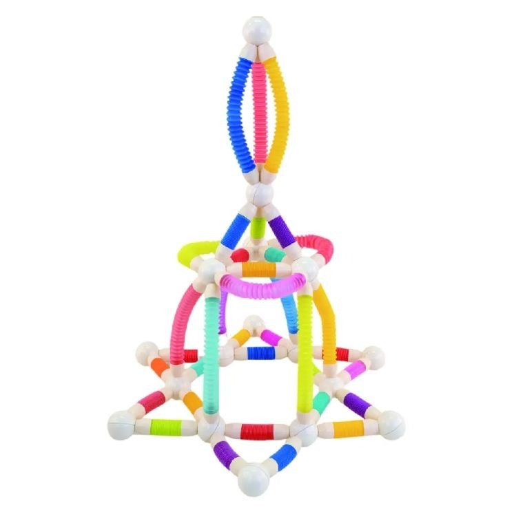Flexible Magnetic tube block Set (36 Pcs)