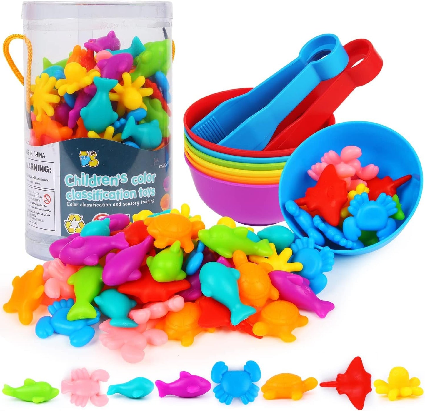 Montessori Counting & Sorting Game: Educational Toy for Kids