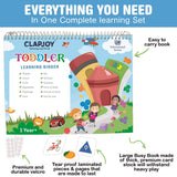 Velcro Book Preschool Busy Book Toddler, Kids/Children 16 Activities, | Quiet Book | Preschool Learning Montessori Toys, 16 in 1 Busy Book for Toddlers for Kids of Age up to 4 Years (Level 1)