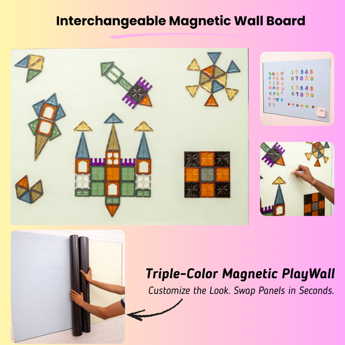 Dual Magnetic Dynamic Wall Decal 120cm (accessories not included)