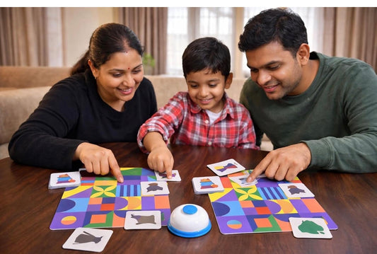 Pair Master Game - Shapes Matching Puzzle & Clothes Matching Toy for Kids