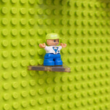 Magnetic baseplate 2pcs jumbo  (duplo compatible )