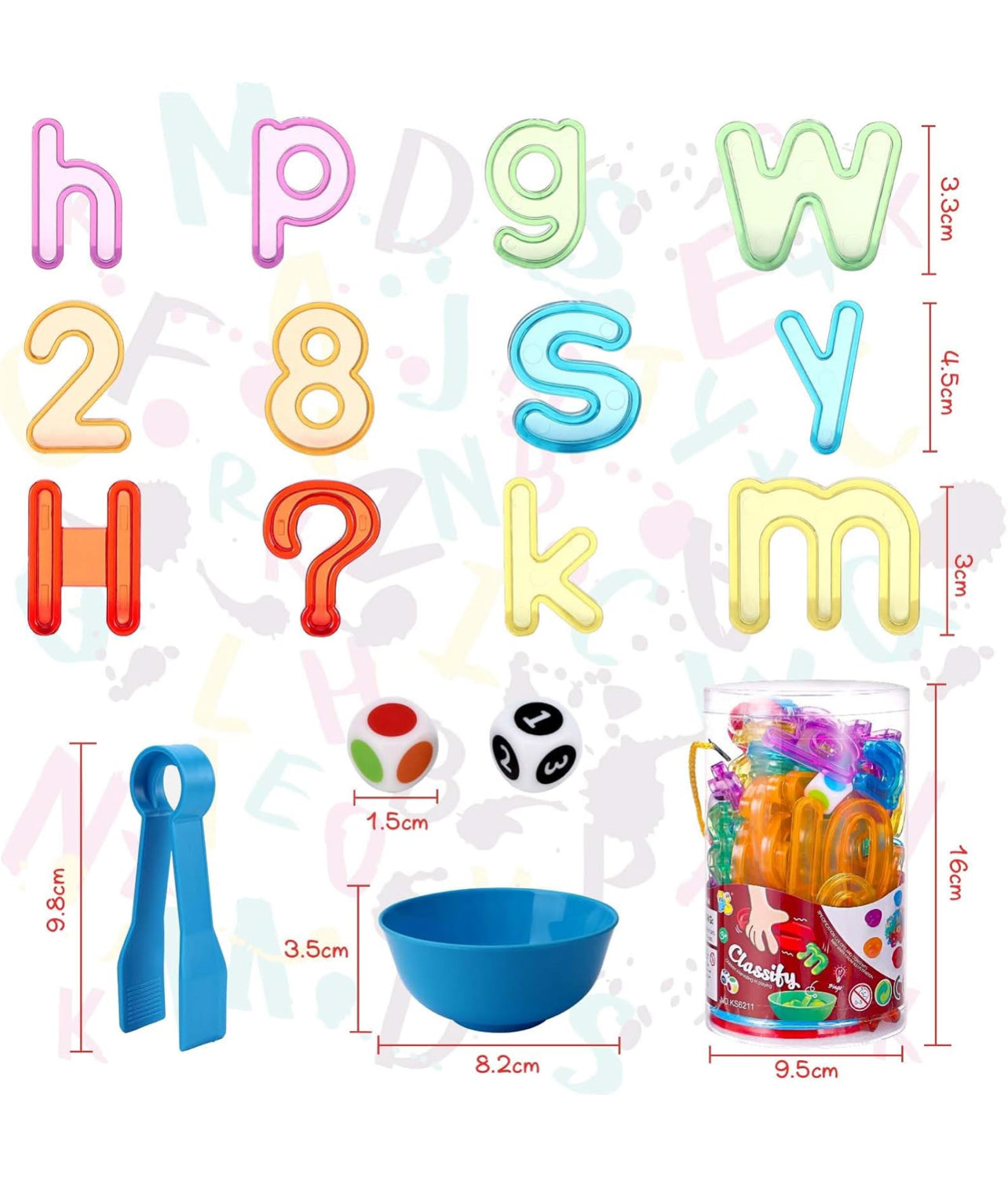 Montessori classification Counting Game Educational Games with Matching Sorting( alphabet & number)