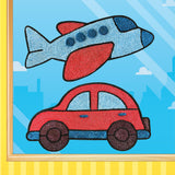 Imagimake DIY Clay Stickers Animals & transport | Create 2 Unique DIY Stickers Using Air Dry Clay | No Mess, Travel-Friendly | Perfect Birthday Return Gifts for Kids Ages 5,6,7,8,9,10