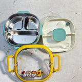 Insulated Lunch Box|Stainless Steel|3 Compartments 700 ML,