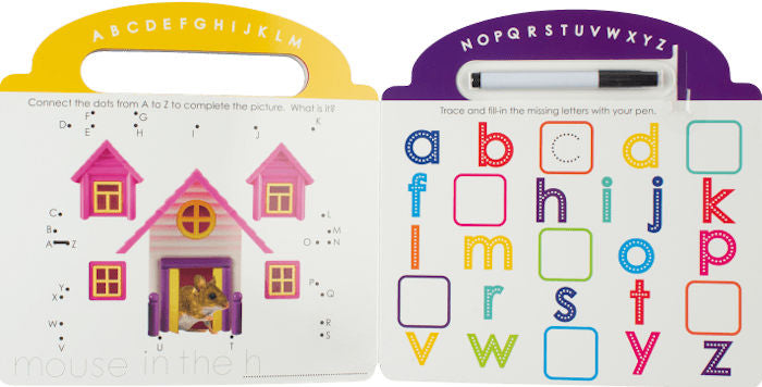 Early Learning Write & Wipe Alphabet ABC