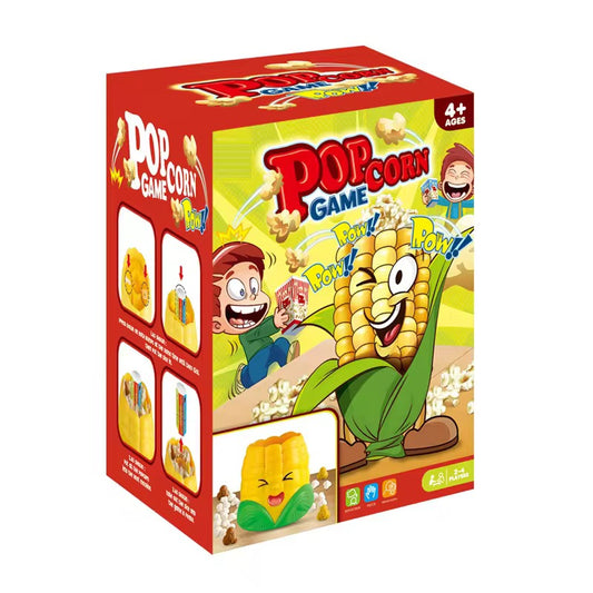 Popcorn Games, Pop Out Popcorn Board Game for Kids 4+& Adults, Fun Family Activities for Kids and Adults, Kids Board Game for Night Party Christmas Party Game