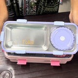 Sleek Bento Lunch Box (Stainless Steel)
