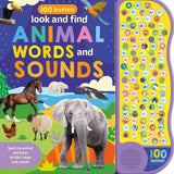 100 Button Look & Find Animal Words & Sounds [Hardcover]