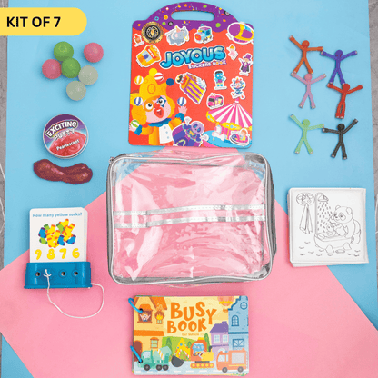 The Easy-to-Carry Fun Kit 7 & 10 -Toys for Happy Kids Everywhere!