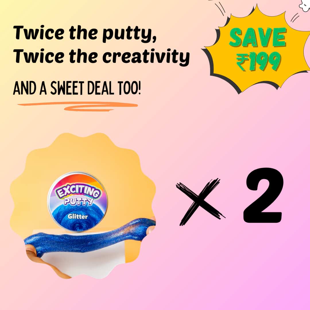 ACTIVE Play Putty & mud  therapy Putty for Kids (5 different variants )