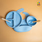 Silicon baby feeding set of 5