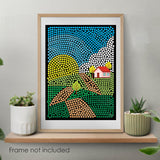 Mystery Mosaic Patterns | Paint by Numbers Kit | for Adults