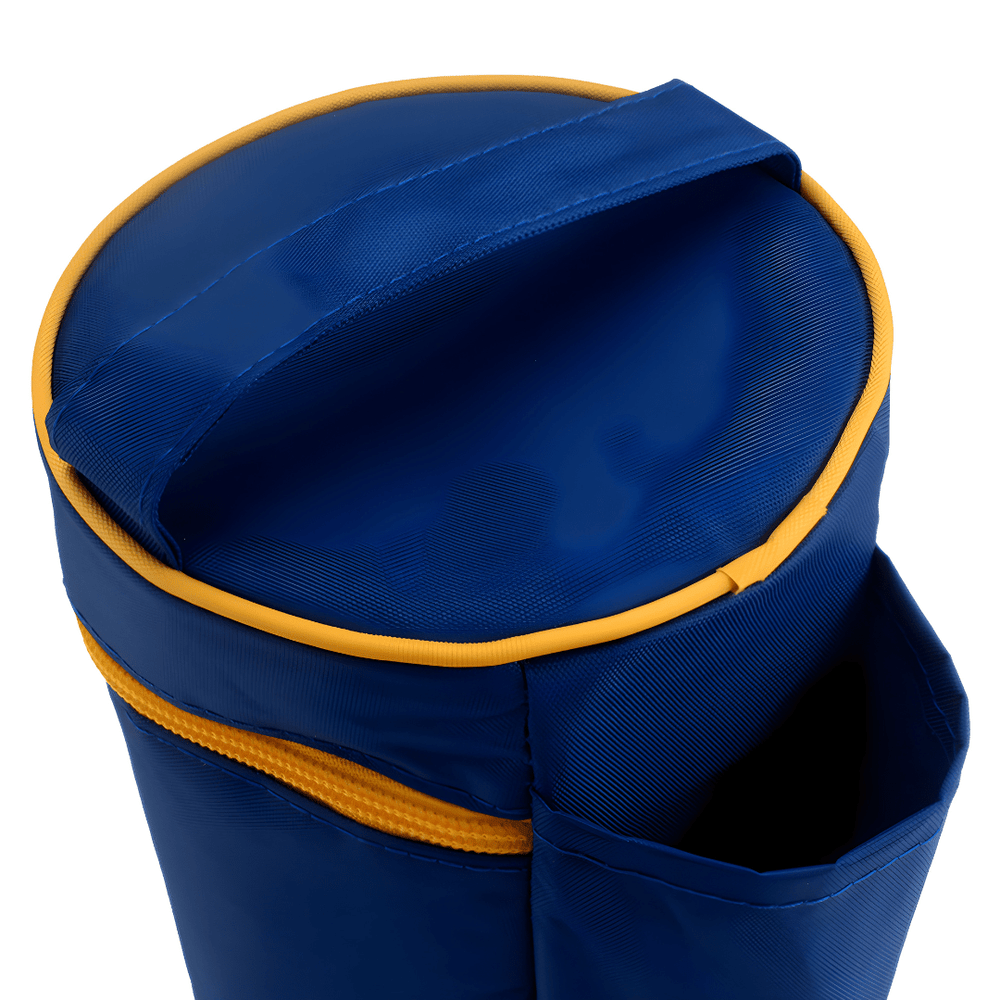 3 layer insulated lunch box with lunch bag and cutlery