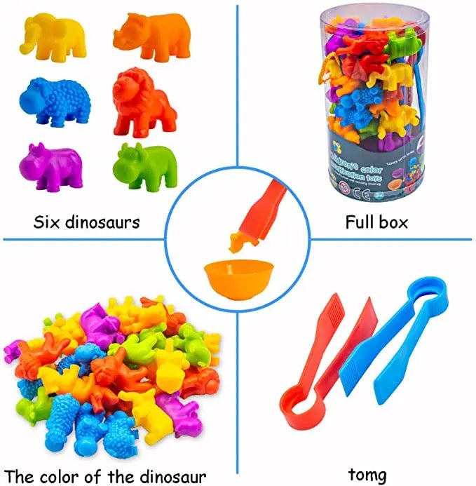Montessori Counting & Sorting Game: Educational Toy for Kids