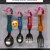 Peppa pig spoon & fork set of 4 pcs