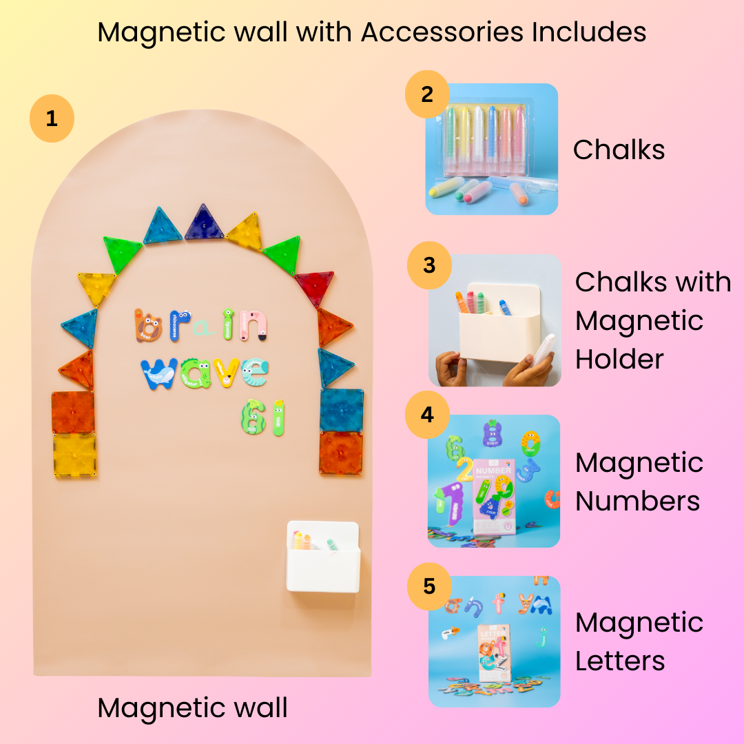 Magic Playwall - Arch Magnetic Wall Decal for Kids