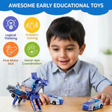 2 in 1 automatic deformation in collisions,Dual car combination , magnetic attraction