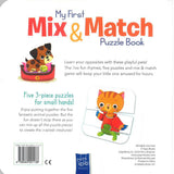 MIX & MATCH PUZZLE BOOK: PETS LEARN OPPOSITES