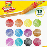 Luxor Crayola Twistable Mini Crayons 12 Shades