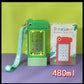 Quirky Dino bottles 480 ml  Material-  Silicon ( food grade ). pc/abs/tpr(food grade)