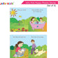 Jolly Kids Read With Happy Phonics Stories (Set of 6)| Vowel Sound Words| Phonic Stories for Kids Ages 3-8 Years