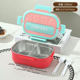 2 gird stainless steel tiffin box 800 ml.